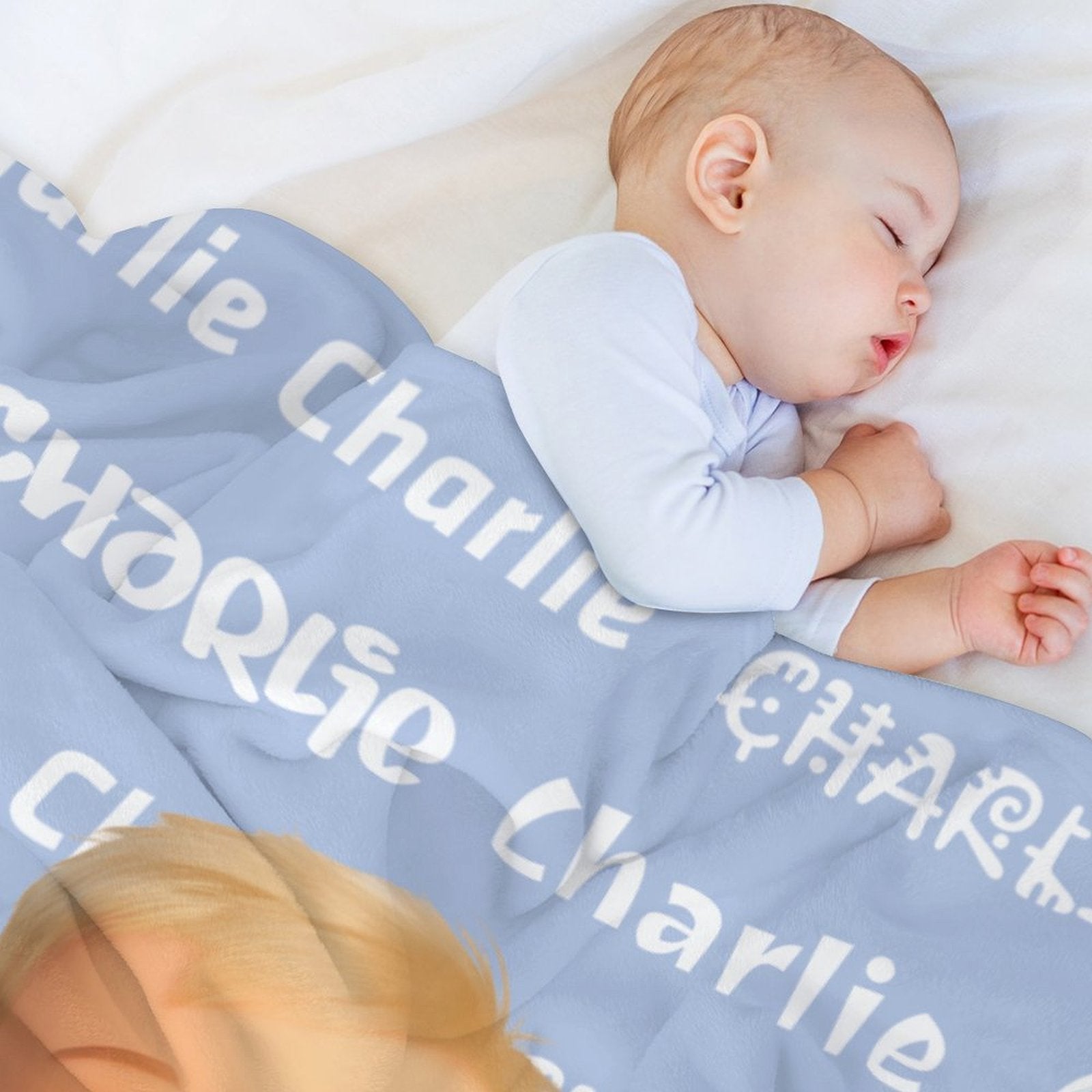 Character & Name Pattern Blanket
