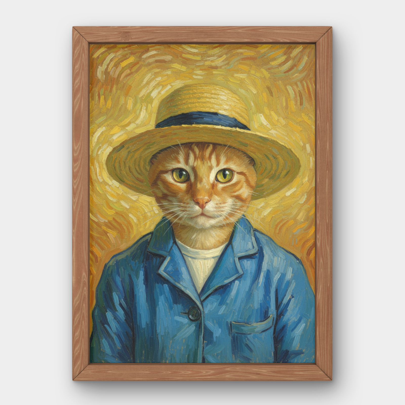 Portrait with a Straw Hat