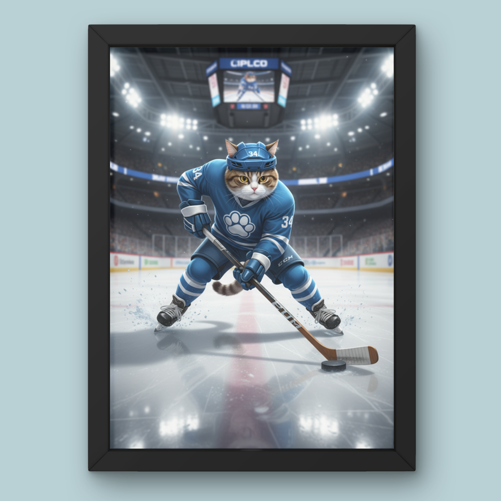 The Ice Hockey Player