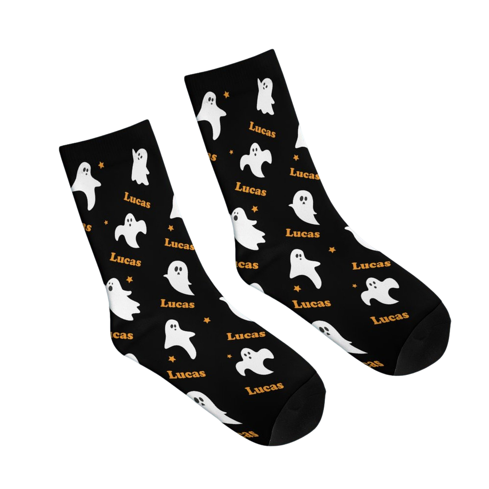 Ghost Name Socks