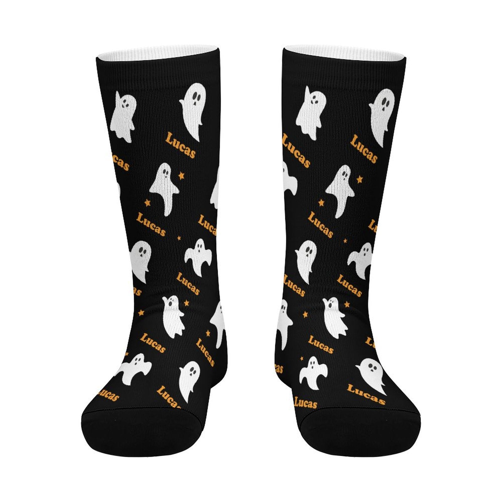 Ghost Name Socks