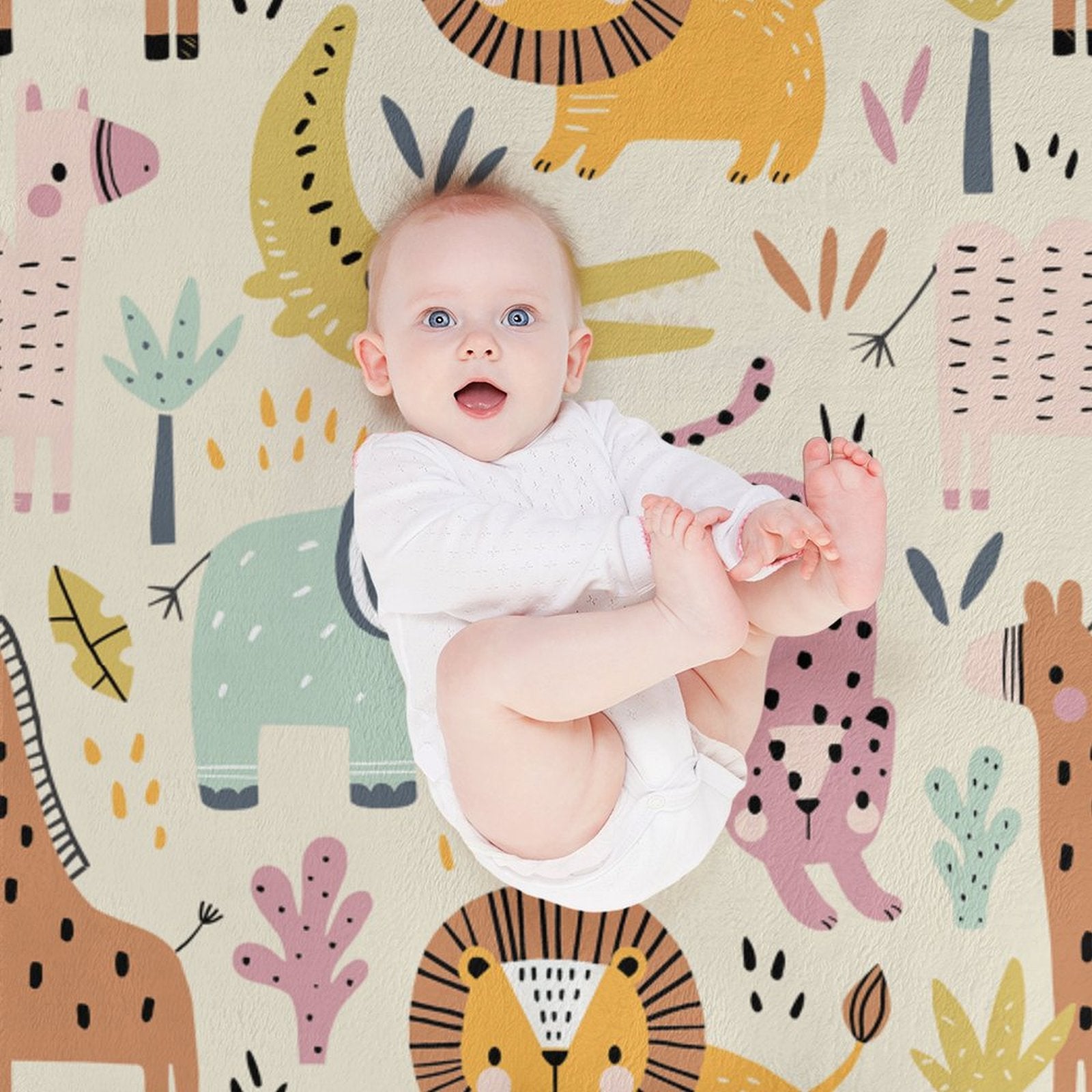 Jungle Buddies Blanket