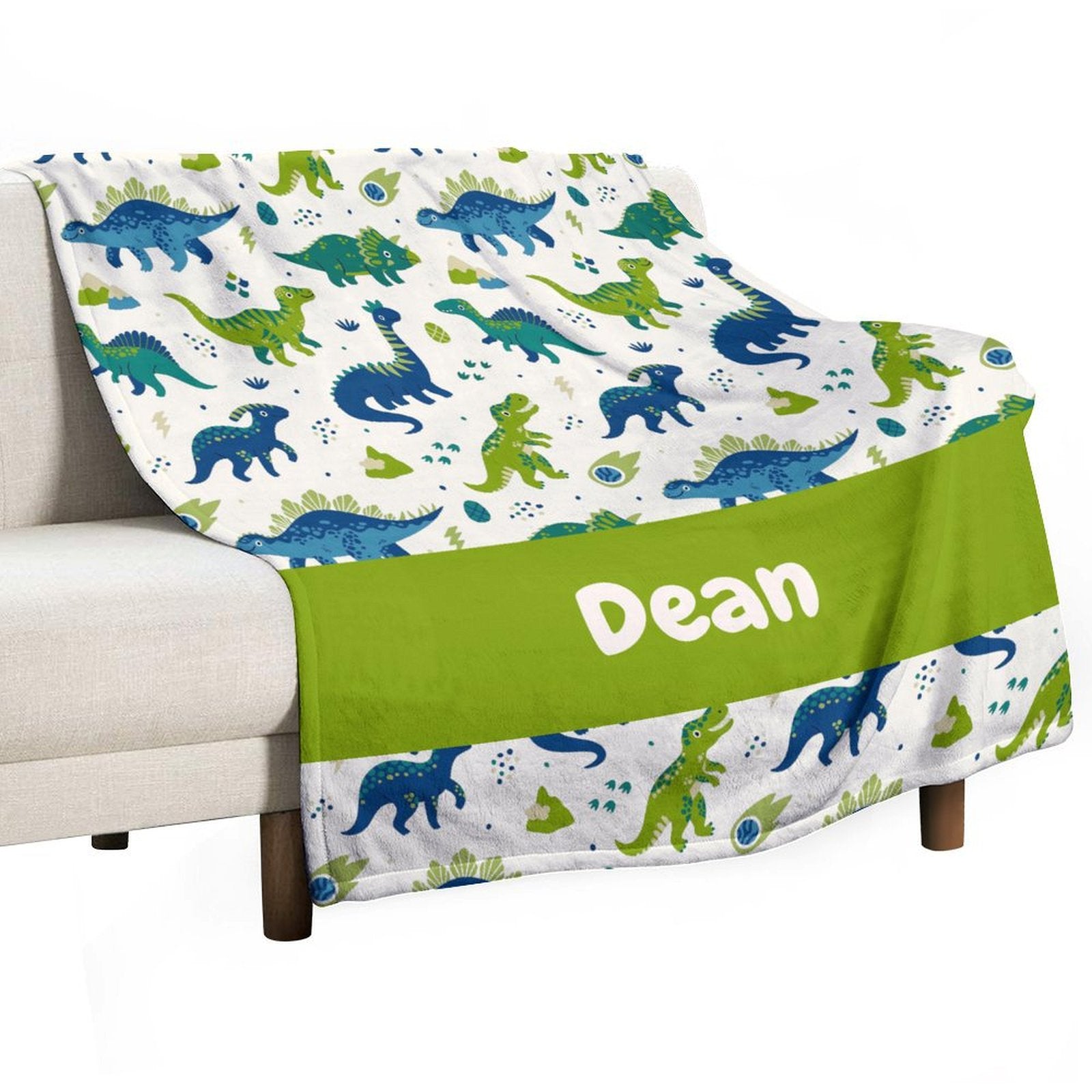 Dino March Blanket
